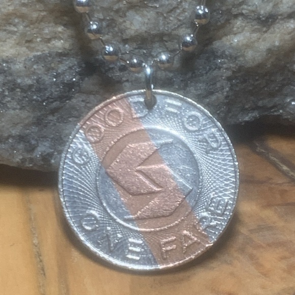 COPY - SEPTA Transit Token Pendant 24” Military Style Chain Necklace. Great Gif… - Picture 1 of 6